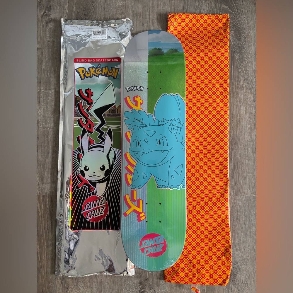 SANTA CRUZ x POKEMON Skateboard Deck
